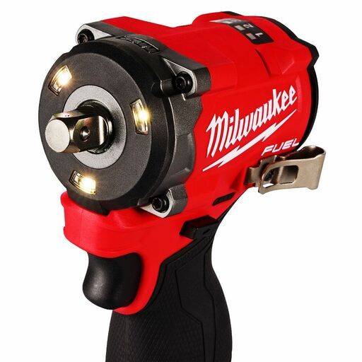 Milwaukee M12FIW2P120 12V FUEL 1/2" Stubby Impact Wrench with Pin Detent - Skin Only – image 3