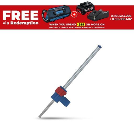 Bosch 2.608.901.767 EXPERT 14mm x 200mm x 350mm SDS Clean plus-8X Hammer Drill Bit Set