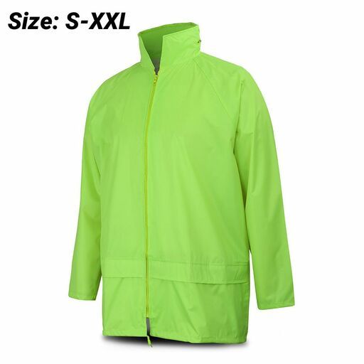 JB's Wear 3ARJEX Lime Rain Jacket