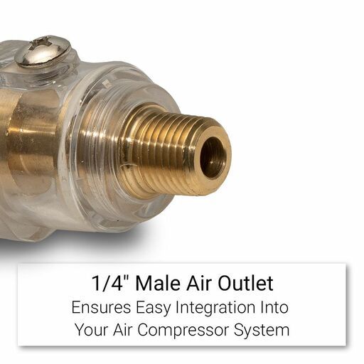 Chicago Air CAMNO14 1/4" Mini In-Line Oiler – image 5