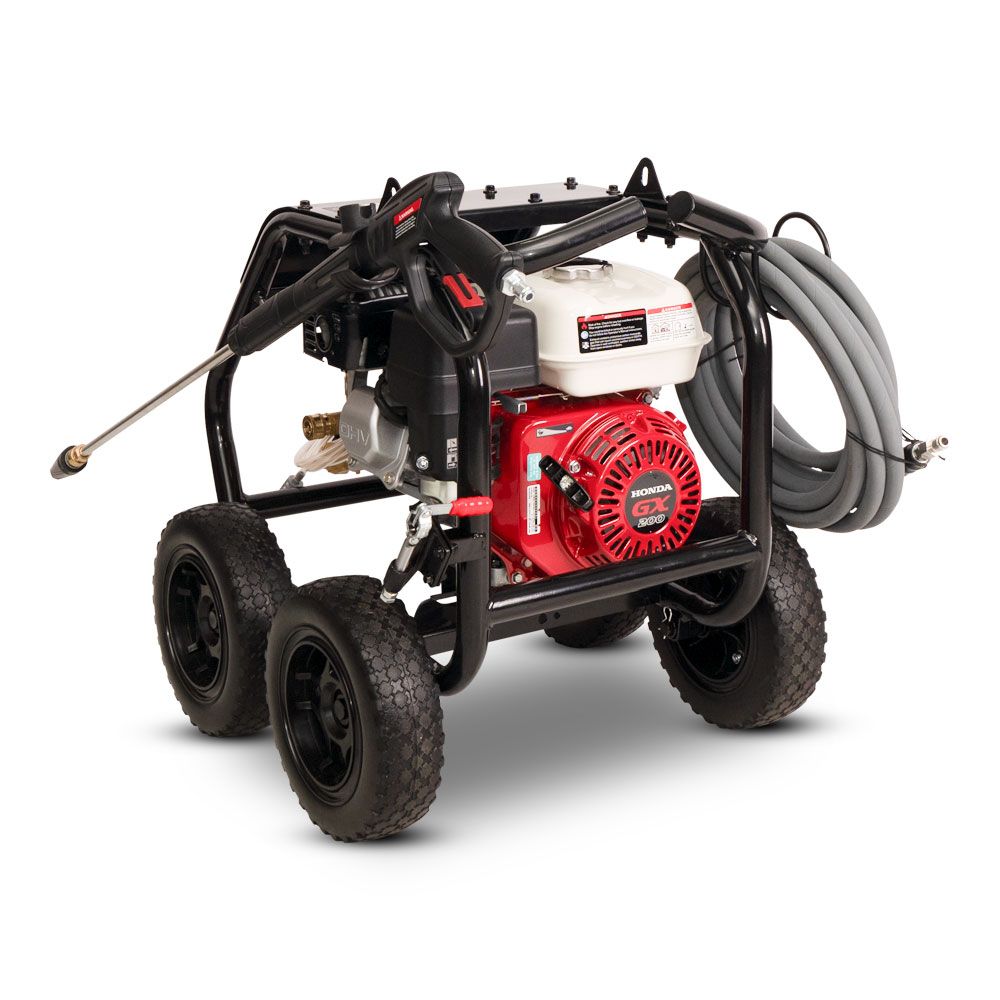 Typhoon HTP3600 6.5HP 3600PSI Petrol Pressure Washer With Turbo Head Powered By Honda GX200 – image 2