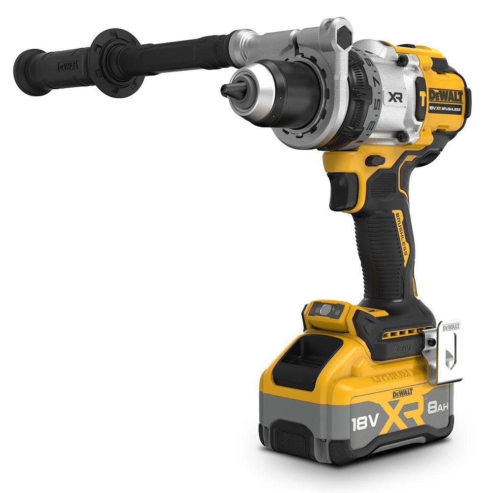 DeWalt DCD1007WW1T-XE 18V 8Ah XR Li-ion Brushless Cordless Premium Hammer Drill Driver Combo Kit – image 5