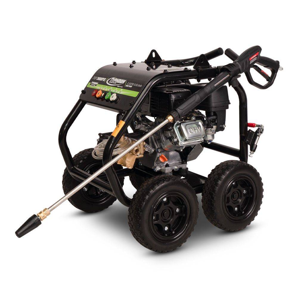 Typhoon TPR3600 7HP 3600PSI Petrol Pressure Washer With Turbo Head – image 5
