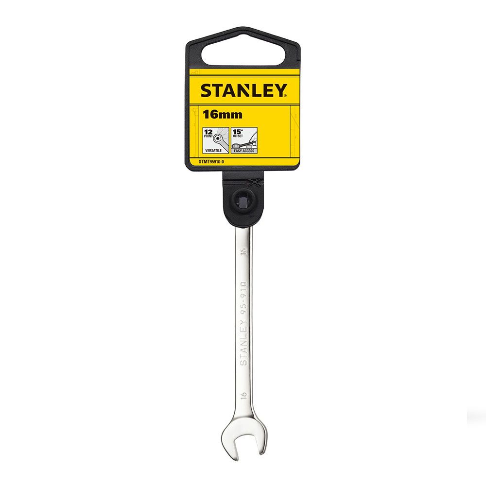 Stanley STMT95910-0 16mm 12pt Ring End ROE Combination Wrench – image 4