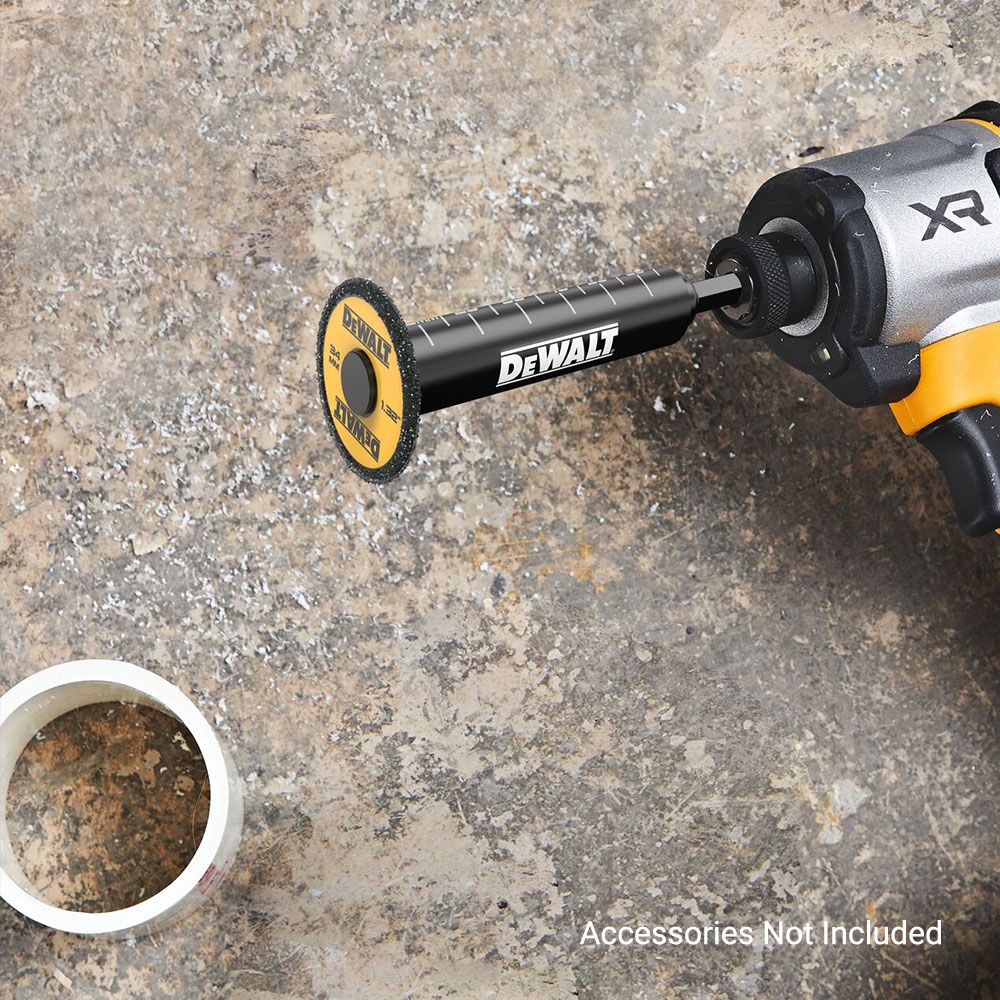 DeWalt DT20563-QZ 34mm Diamond Grain PVC Pipe Cutter For Interior Work – image 8