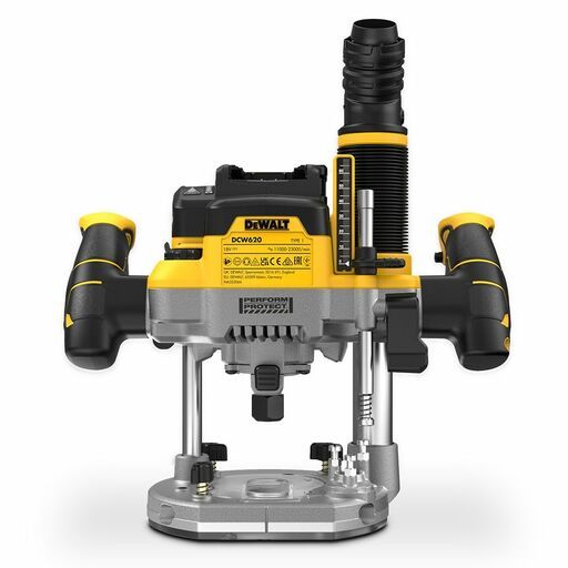 DeWalt DCW620NT-XE 18V XR Li-ion Cordless Brushless 1/2" 70mm Plunge Router - Skin Only – image 3