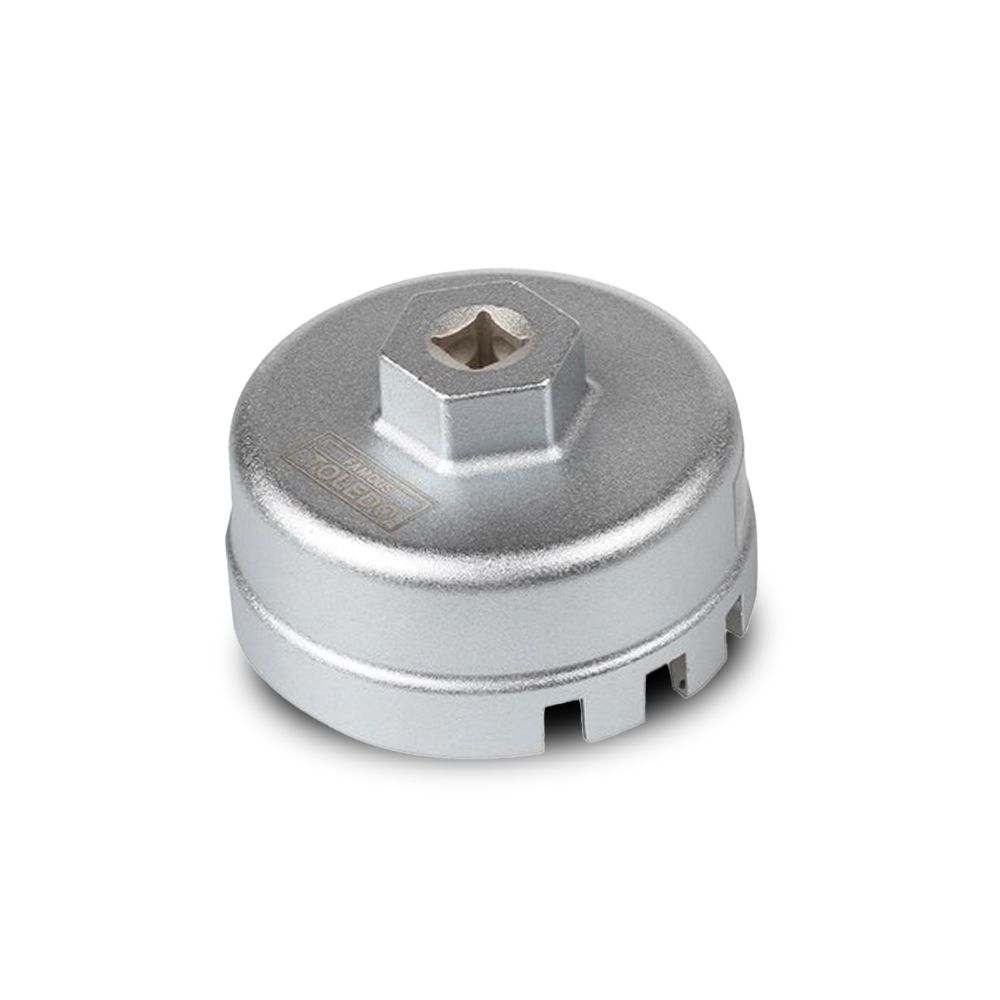 Toledo 305133 64.5mm 14 Flutes Oil Filter Cup Wrench Suits Toyota 4 Cylinder No.1 – image 1