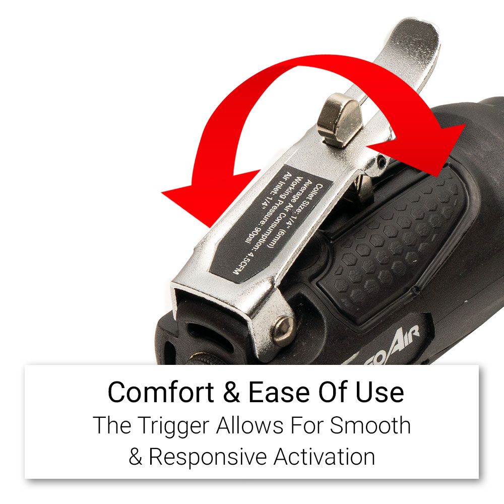 Chicago Air C14ADG 1/4" Pneumatic Mini Air Die Grinder – image 7
