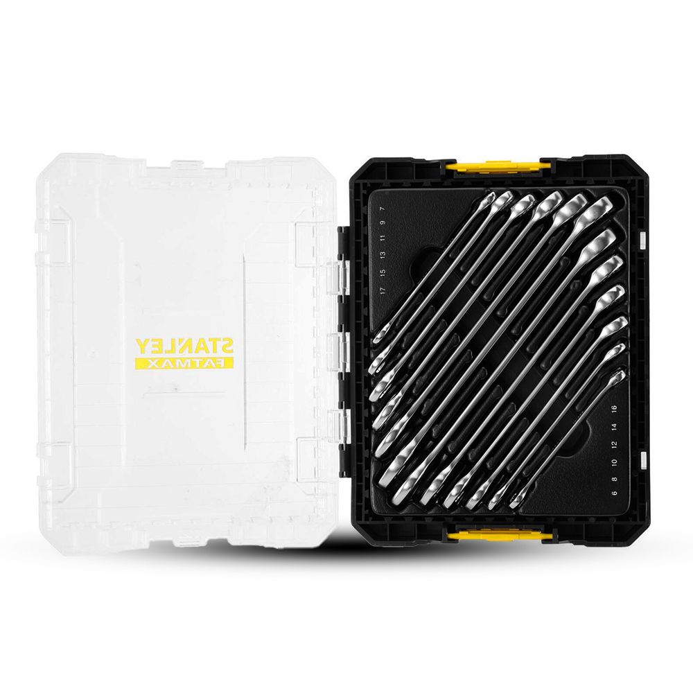 Stanley FMMT98104-0 12pce FatMax Combination Wrench M Pro-Stack Set