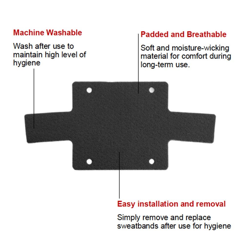 Milwaukee 4932480667 10-Pack BOLT 100 Replacement Sweat Band – image 2