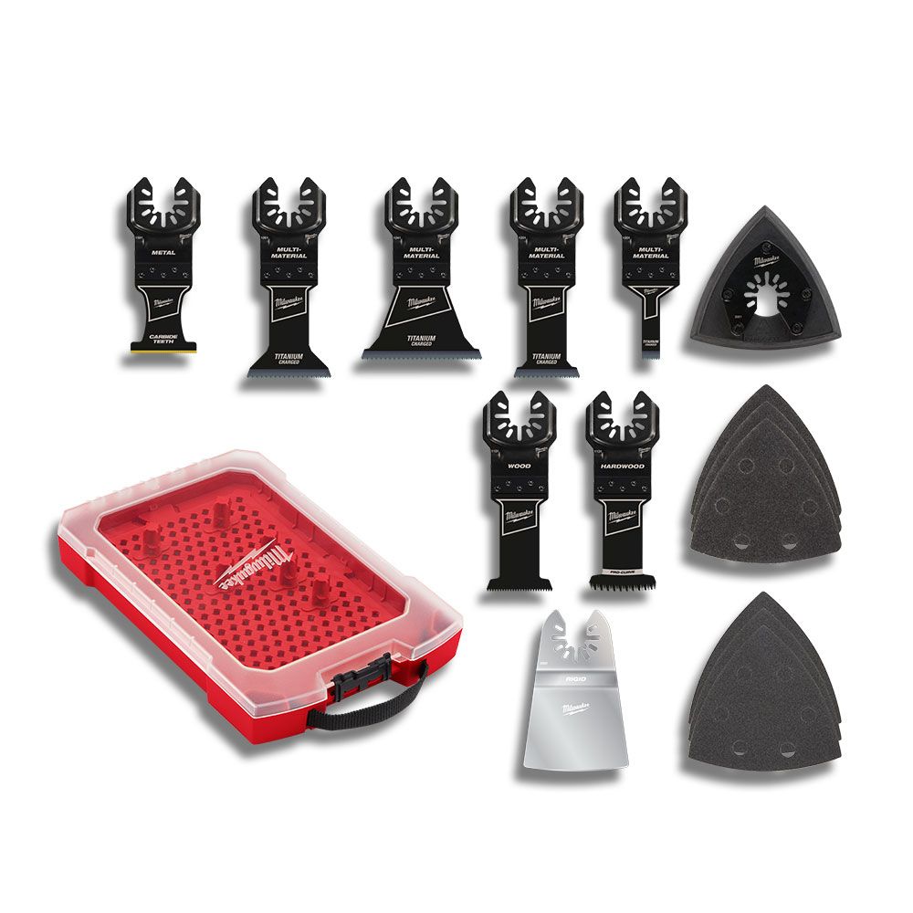 Milwaukee 49109114 15pce OPEN-LOK Multi-Tool Blade Set – image 2