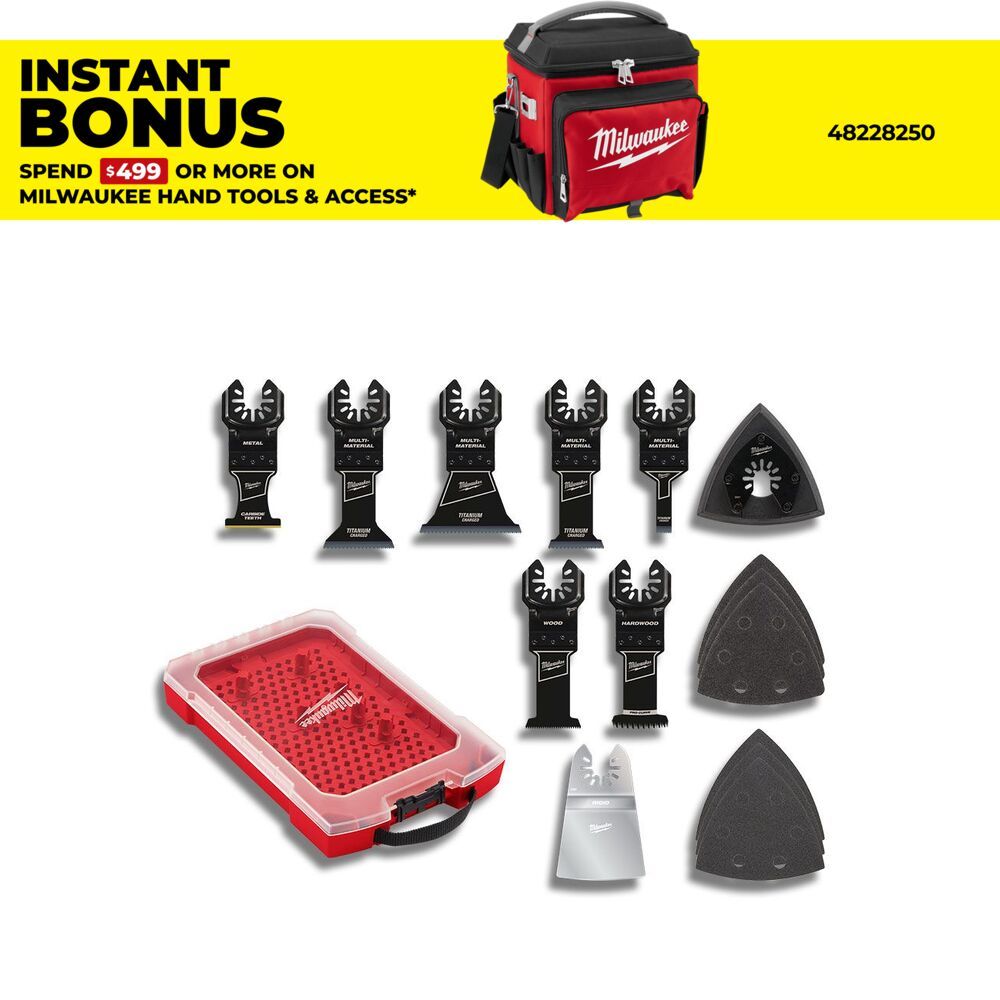 Milwaukee 49109114 15pce OPEN-LOK Multi-Tool Blade Set – image 1