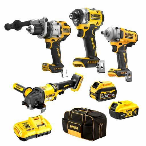 DeWalt DCZ407P1T1-XE 18V/54V 5.0-6.0Ah XR Cordless Brushless Mixed Voltage 4pce Combo Kit – image 2