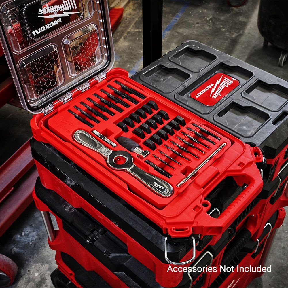 Milwaukee 49-22-5603 38PC Metric Tap & Die PACKOUT Set W/ Hex-LOK 2-in - Foto 9