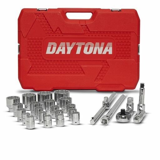 Daytona DSS34126 26pce 3/4" Drive Metric 21-50mm Socket Set with 1" Adaptor – image 2