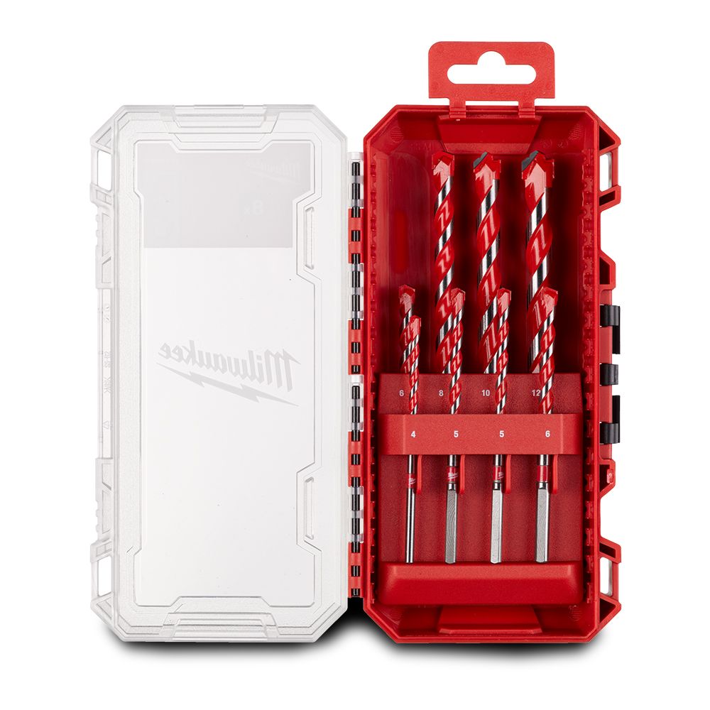 Milwaukee 49323561 8pce Masonry Hammer Drill Bit Set – image 2