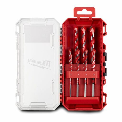 Milwaukee 49323561 8pce Masonry Hammer Drill Bit Set – image 2