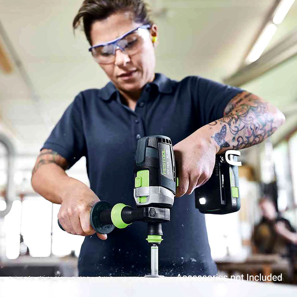 Festool 575604 18V TPC  Li-ion Cordless 4 Speed Hammer Drill Basic in Systainer - Tool Only – image 6