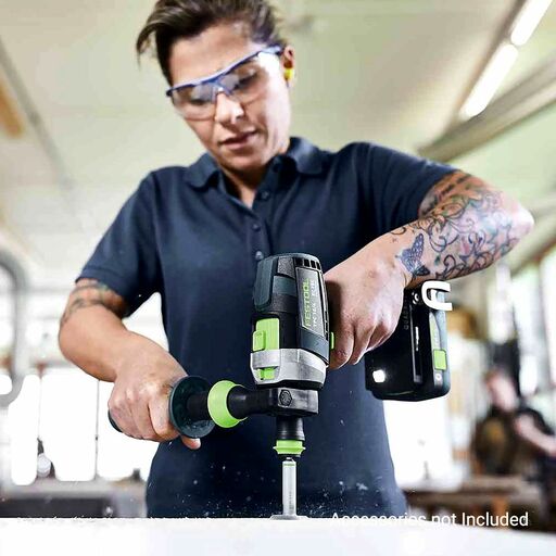 Festool 575604 18V TPC  Li-ion Cordless 4 Speed Hammer Drill Basic in Systainer - Tool Only – image 6