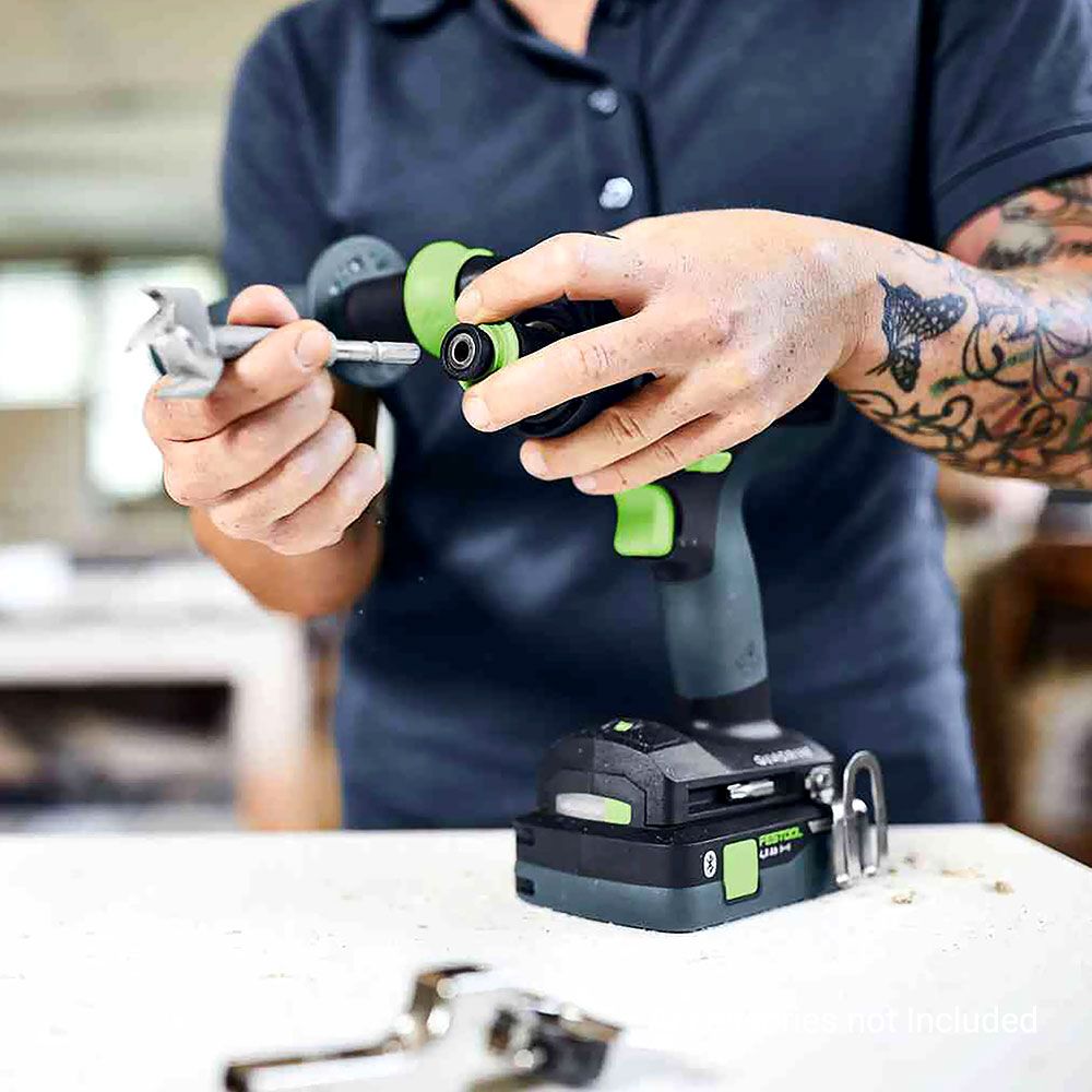 Festool 575604 18V TPC  Li-ion Cordless 4 Speed Hammer Drill Basic in Systainer - Tool Only – image 7