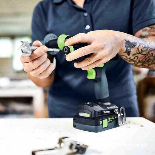 Festool 575604 18V TPC  Li-ion Cordless 4 Speed Hammer Drill Basic in Systainer - Tool Only – image 7