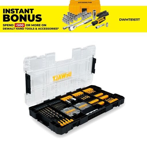 DeWalt DWANGFT100SET 100pce Screwdriver Bit Set