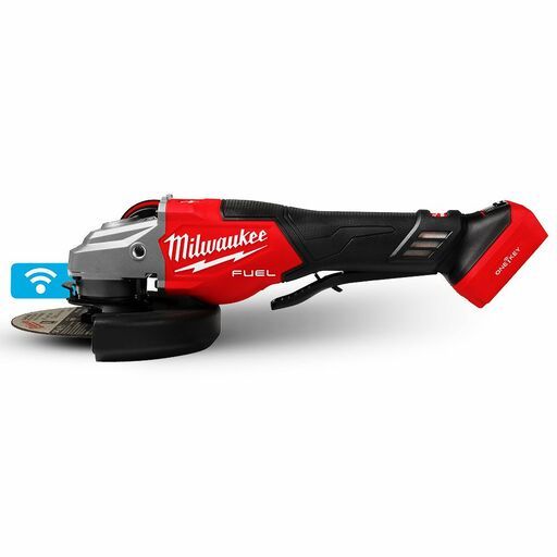 Milwaukee M18FSAG125XPDB20 18V 125mm (5") FUEL ONE-KEY High Speed Braking Angle Grinder with Deadman Paddle Switch - Skin Only – image 2