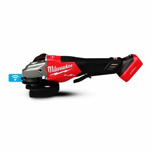 Milwaukee M18FSAG125XPDB20 18V 125mm (5") FUEL ONE-KEY High Speed Braking Angle Grinder with Deadman Paddle Switch - Skin Only – image 3