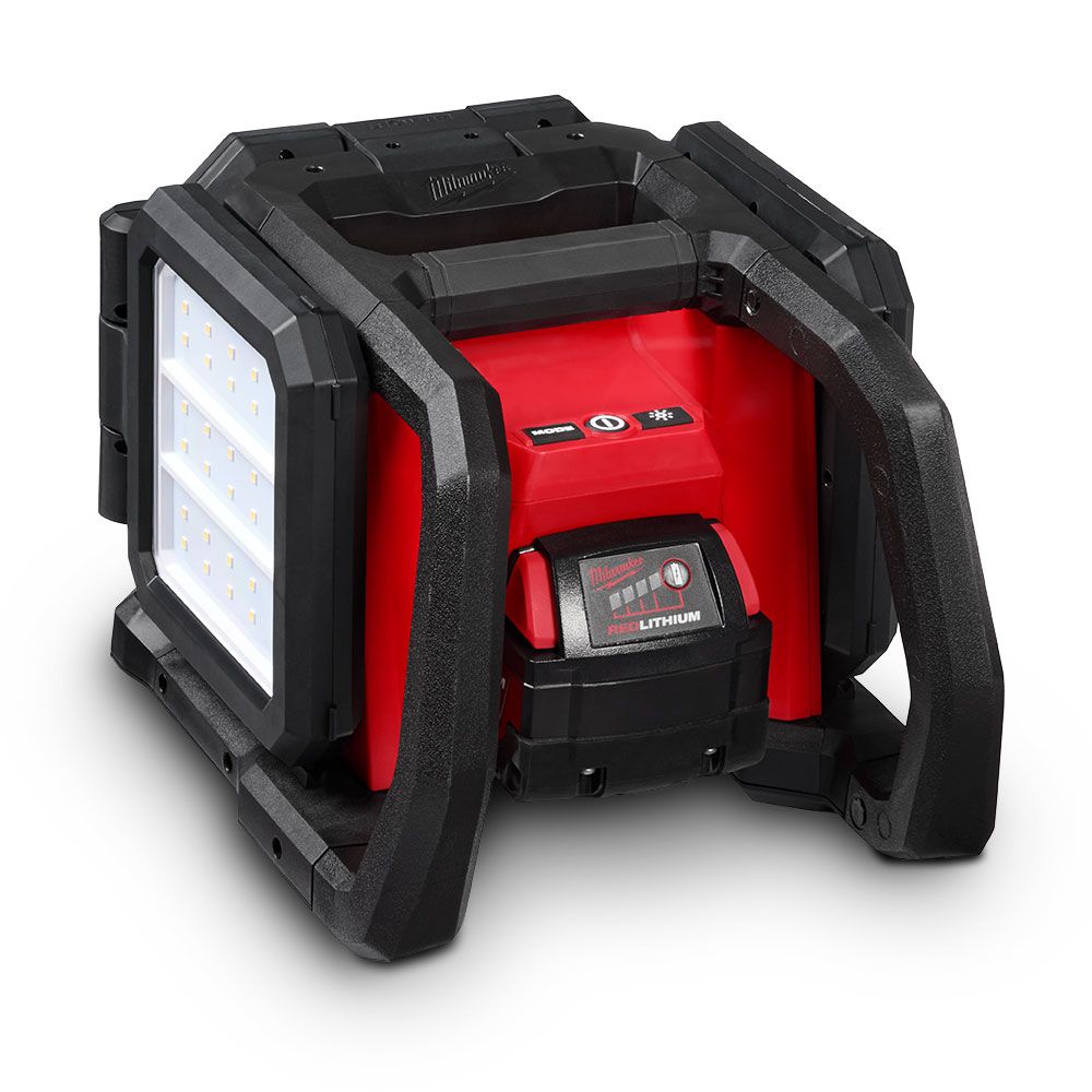 Milwaukee M18TPFL0 18V Li-ion Cordless Three Panel Flood Light - Skin Only