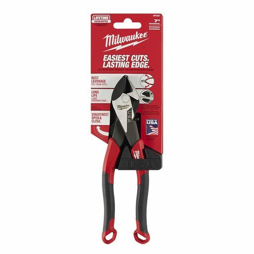 Milwaukee MT557 178mm (7") Comfort Grip Diagonal Pliers – image 6