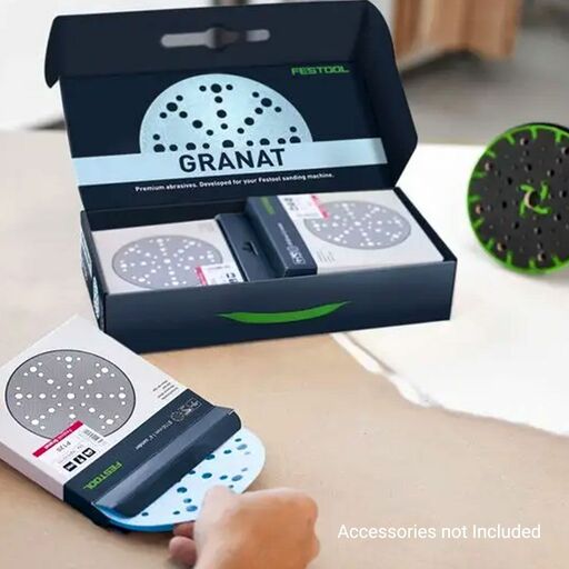 Festool 578166 150mm 48 Hole Granat Abrasive Disc Starter Set – image 3