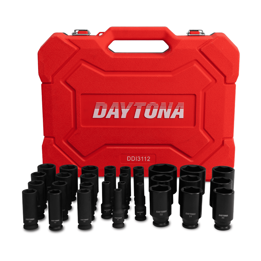 Daytona DDI3112 31pce 1/2" Deep Impact 8-46mm Metric Socket Set – image 2