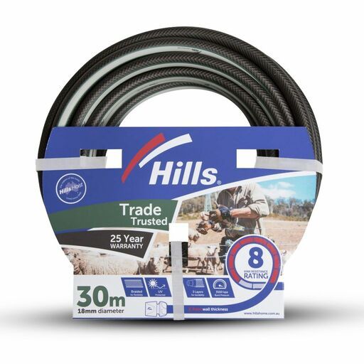 Hills 100747 18mm x 30m Trade Trusted Water Hose