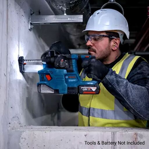 Bosch GDE 18V-12 (1.600.A02.8H6) PROFESSIONAL Integrated Dust Extractor Drill Attachment – image 3