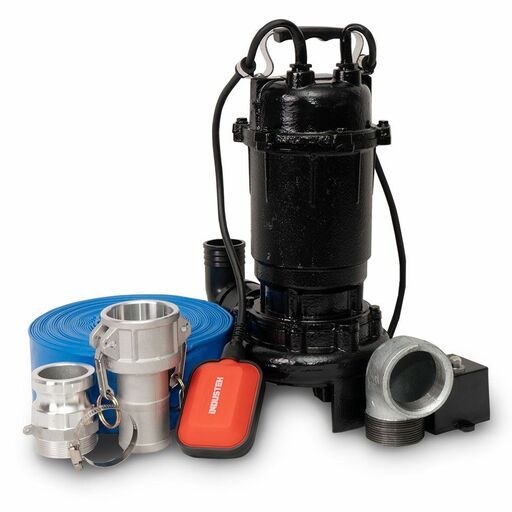 Industek INP550 2" 550w Dirty Water Submersible Pump