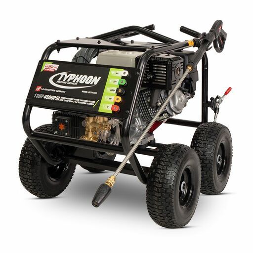 Typhoon GBTPH4500 13HP Honda Powered 4500PSI Petrol Pressure Washer With Turbo Head & 1:2 Reduction Gearbox – image 5