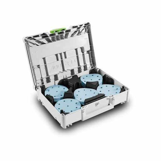 Festool 578192 150mm 48 Hole Granat Abrasive Disc Systainer Set
