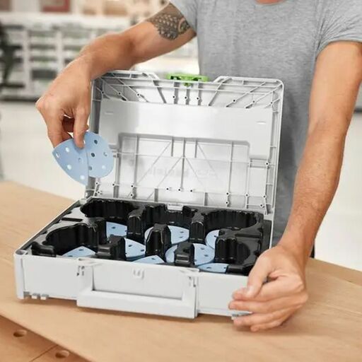 Festool 578196 Granat Abrasive Systainer Set 6 Hole for RO 90 – image 3