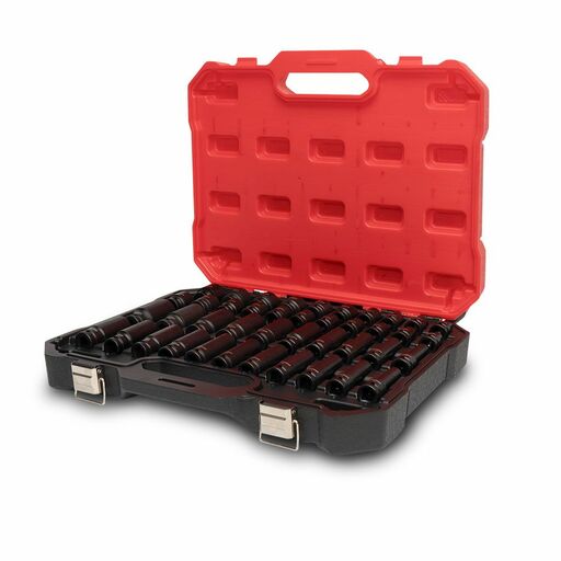 Daytona DMISD4212 42pce 1/2" Drive 10-24mm Metric & 3/8"-1-1/18" Imperial Standard & Deep Impact Socket Set – image 2