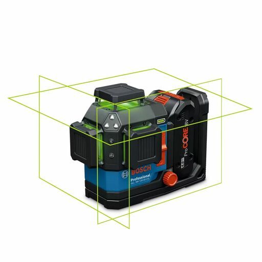 Bosch 0.615.V00.04Y 18V 4.0Ah Li-ion Cordless Professional Green Line Laser & Range Finder Combo Kit – image 3