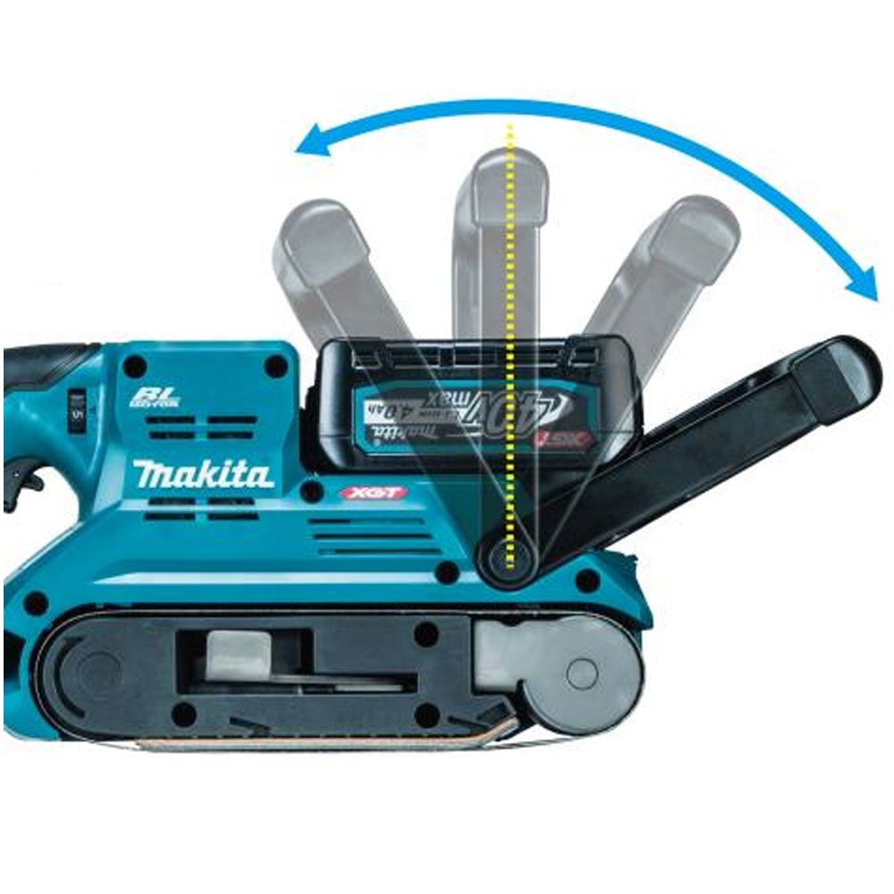 Makita BS001GZ 40V Max Li-ion 76mm Cordless Brushless Belt Sander - Skin Only – image 4