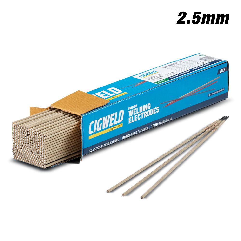 Cigweld WEG2525 WeldSkill 2.5mm Welding Rod 2.5kg Pack – image 1
