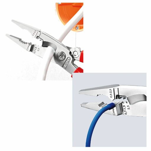 Knipex 003130BKV01 3pce 1000V VDE Electrical Installations Set – image 3