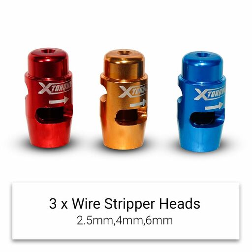 Xtorque XWSKIT 1/4" Hex Wire Stripper Tool Set – image 3