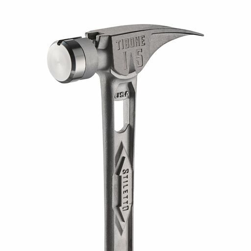 Stiletto TIB15SC STILETTO TIBONE 15oz Smooth Titanium Framing Hammer – image 6