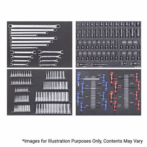 SP Tools SP50870 1216pce USA Sumo Series Black Workstation Tool Kit – image 4