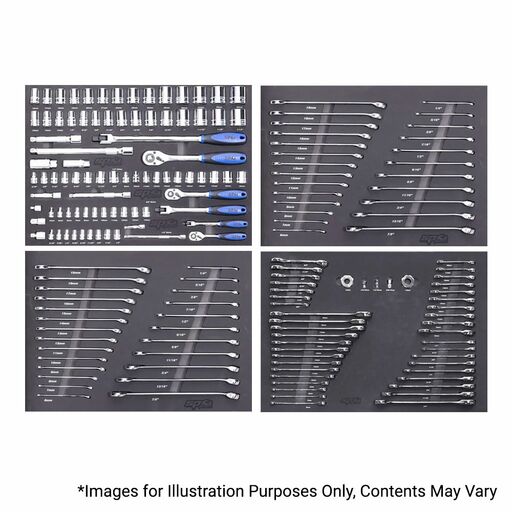 SP Tools SP50870 1216pce USA Sumo Series Black Workstation Tool Kit – image 3
