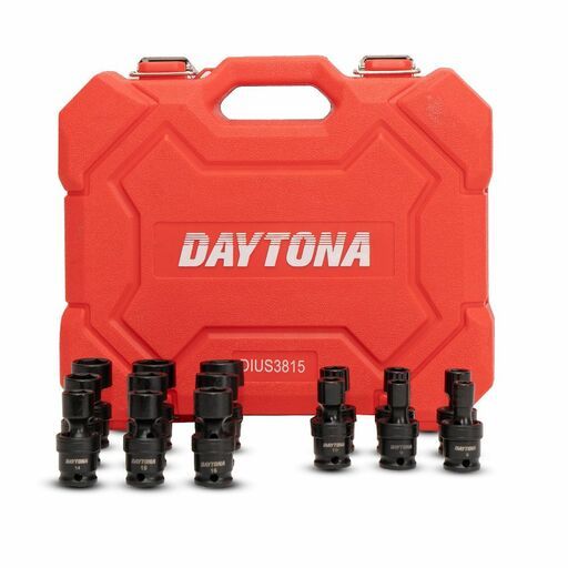 Daytona DIUS3815 15pce 3/8" Drive 8-22mm Impact Universal Socket Set