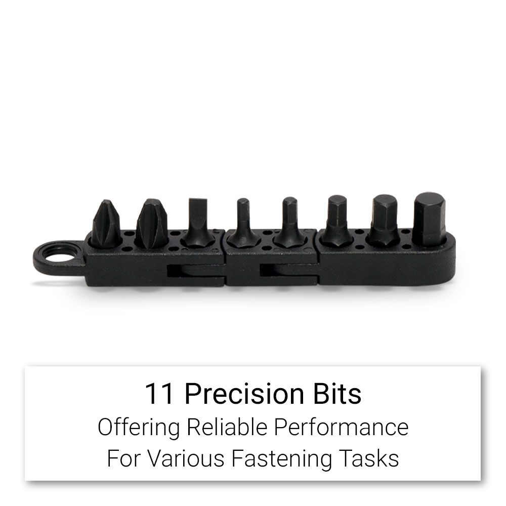 Vessel TD-79 11pce Bits And Flatplate Ratchet Screwdriver – image 5