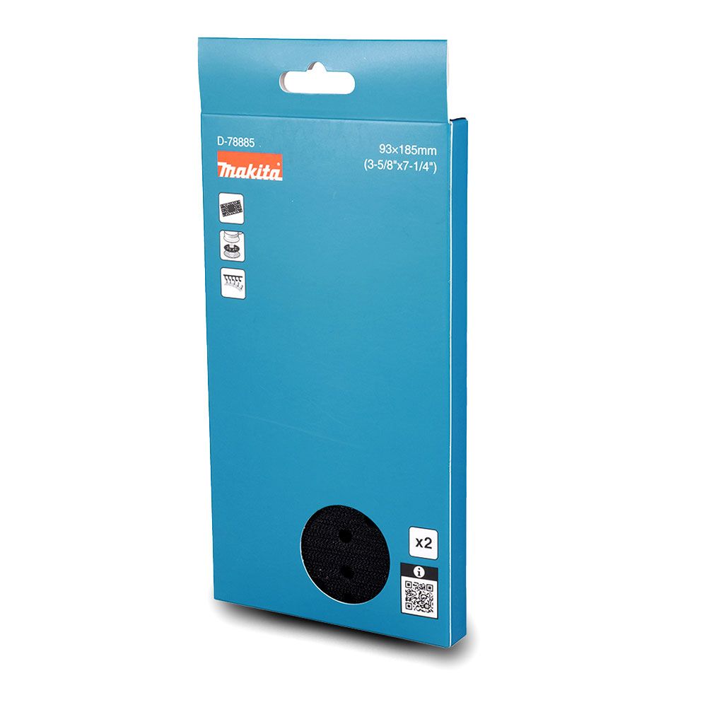 Makita D-78885 2-Pack 93mm x 185mm Pad Saver Pack – image 2